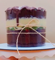Torta Bombom de Uva