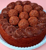 Bolo Piscina de Brigadeiro
