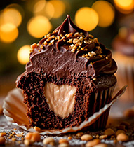 Cupcake de Chocolate
